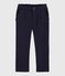 Children's fleece trousers SMOKING blue