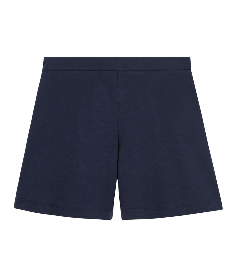 Girls' Knit Bermuda Shorts blue