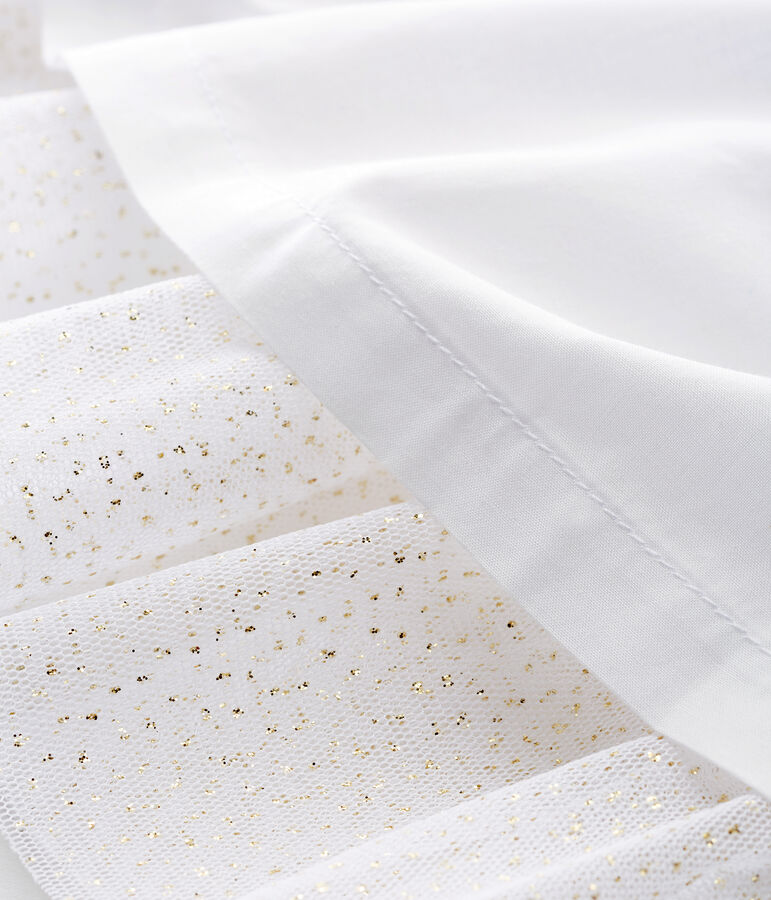 Baby Girls' short-sleeved Special Occasion Dress white