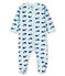 Baby Boys' Velour Whale Sleepsuit BOCAL yellow/SMOKING