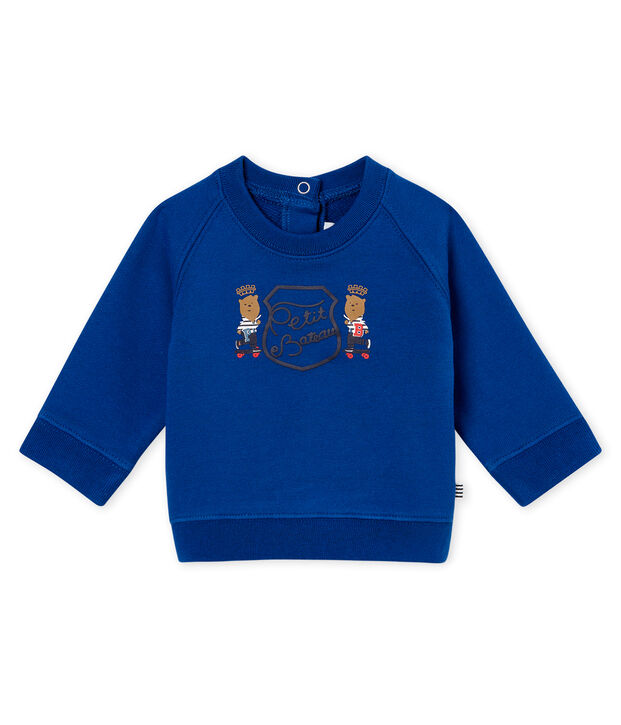Baby boy's sweatshirt blue