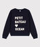 Women's Fleece Sweatshirt SMOKING blue