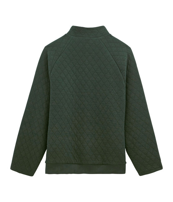 women's quilted cardigan SHERWOOD green