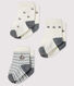 Pack of 3 pairs of baby socks
