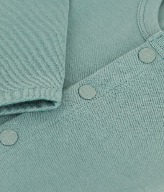 Babies' Thick Jersey Cardigan PAUL green