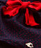 Baby girl's print dress SMOKING blue/TERKUIT red