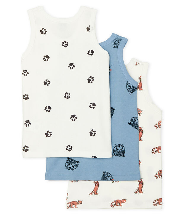 Boys' Vests - 3-Piece Set multicolor