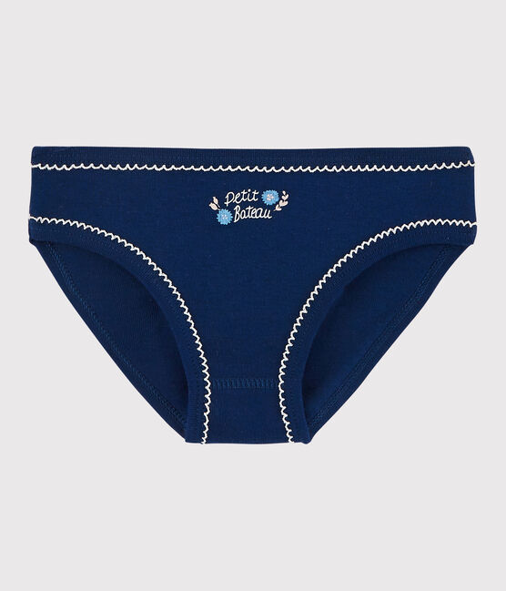 Girls' Cotton Knickers MEDIEVAL blue