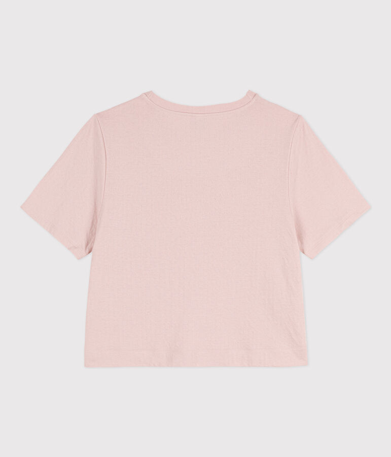 Women's Boxy Cotton T-Shirt pink