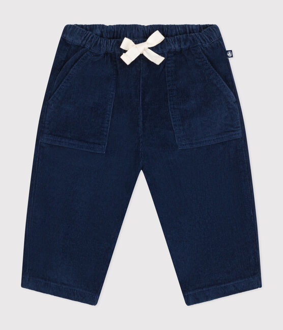 Babies' velour trousers CREPUSCULE
