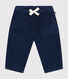 Babies' velour trousers