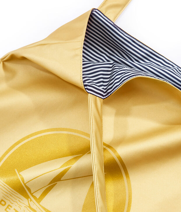 plain shopping bag yellow