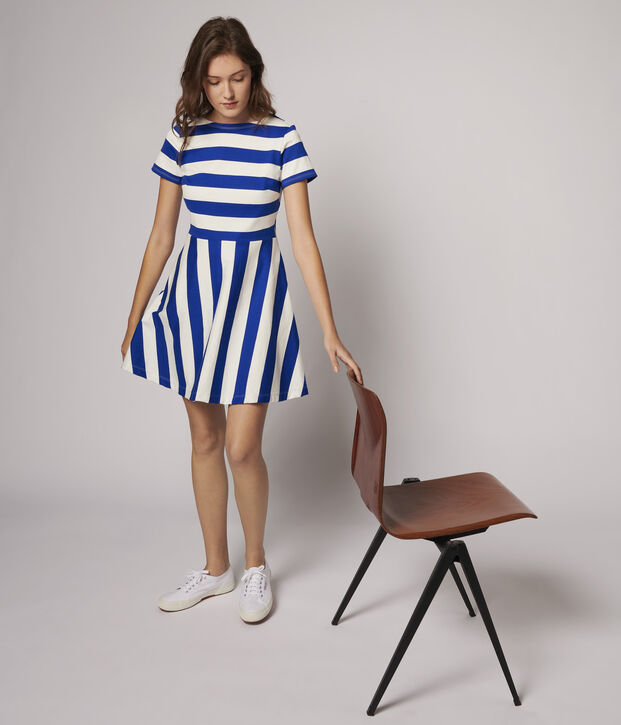 Women's Striped Dress blue/white
