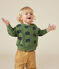 Babies' fleece sweatshirt PALMERAIE /MULTICO