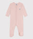 Pink Cotton Sleepsuit