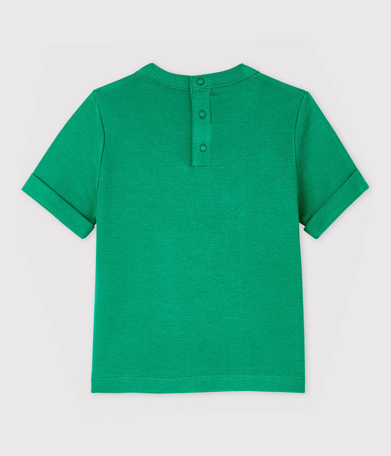 Baby Boys' Short-Sleeved Cotton T-Shirt GAZON green