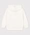 Petit Bateau x Water Family Boys' Hoodie MARSHMALLOW white