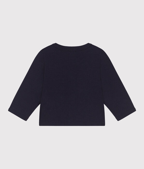 Babies' Cotton Cardigan SMOKING blue