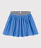 Girls' Cotton Gauze Skirt EDNA blue