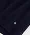 Children's short-sleeved plain cotton dress SMOKING blue