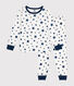 Children's star print cotton pyjamas