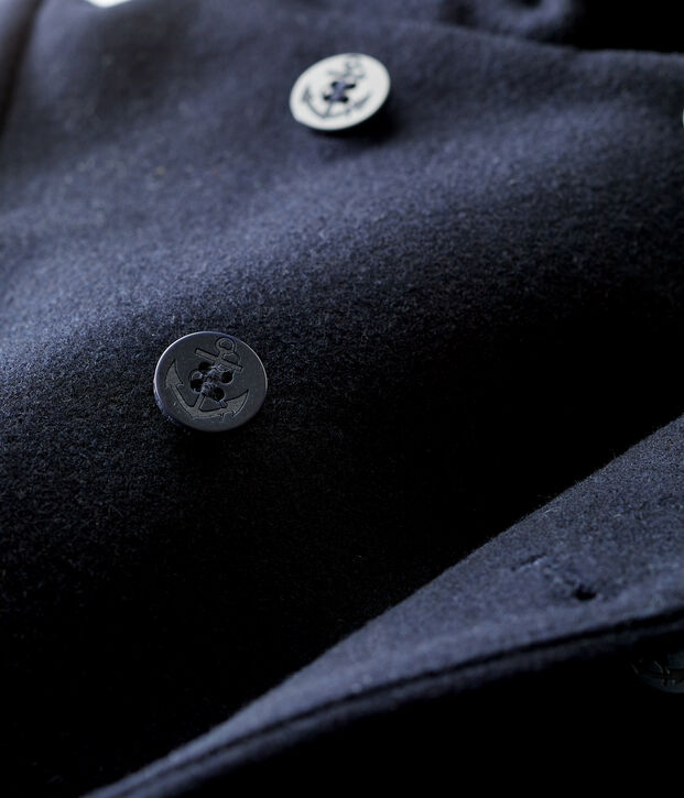 Babies' Wool Pea Coat SMOKING