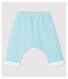 Babies' Blue Stripy Lined Organic Cotton Trousers