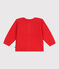 Babies' cotton cardigan in a decorative stitch SPICY