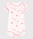 Baby Girls' Short-Sleeved Bodysuit