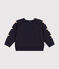 Babies' fleece sweatshirt SMOKING blue