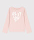 Girls' long-sleeved cotton T-shirt