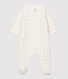 Babies' Organic Cotton Fleece Sleepsuit