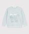 Children's cotton sweatshirt blue