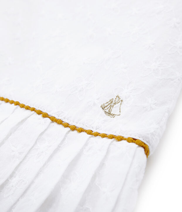 Baby Girls' Special Occasion Dress and Bag white