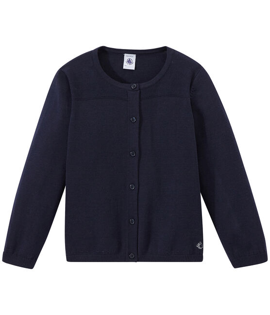 Girls' cardigan SMOKING blue