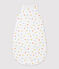 Babies' Colourful Animal Patterned Organic Cotton Sleeping Bag MARSHMALLOW white/MULTICO white