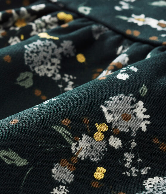 Baby girl's print dress SHERWOOD green/MULTICO white