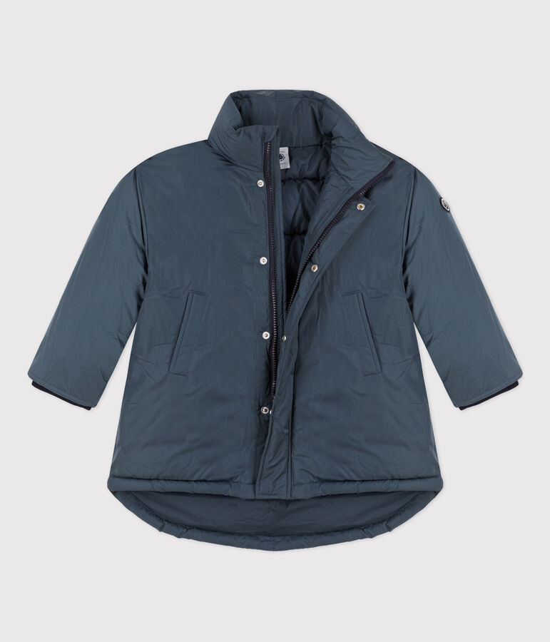 Girls' Mid Length Puffer Jacket grey