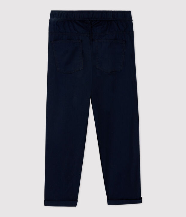 Boys' Regular Cotton Serge Trousers blue
