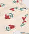 Girls' Floral Cotton Gauze Blouse AVALANCHE white/MULTICO