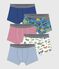 Pack of children's car print cotton boxers variante 1