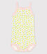Baby Girls' Bodysuit with Straps