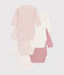 Babies' Long-Sleeved Wrapover Cotton Bodysuits - 5-Pack variante 2