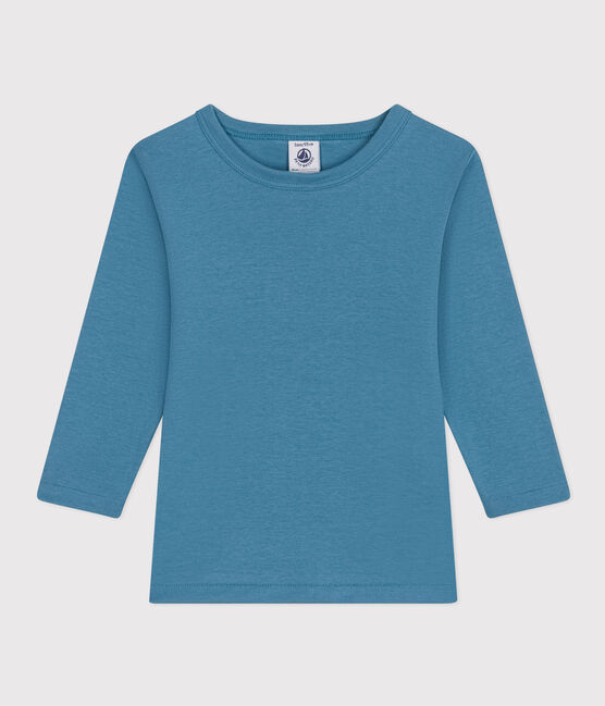 Long-sleeved cotton T-Shirt POLOCHON blue
