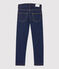Boys' Slim-Fit Denim Trousers DENIM BLEU FONCE blue