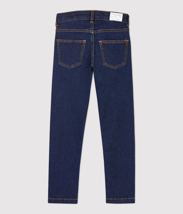 Boys' Slim-Fit Denim Trousers blue