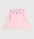 Children's long-sleeved plain cotton T-shirt