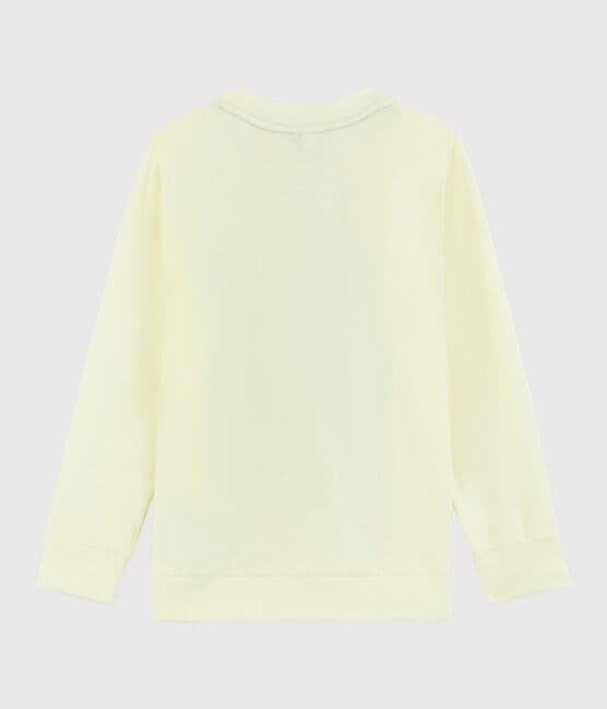 Boys' Cotton Sweatshirt CITRONEL yellow