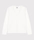 Women's The Straight long-sleeved V-necked fine jersey T-shirt
