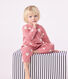 Babies' printed cotton footless pyjama suit